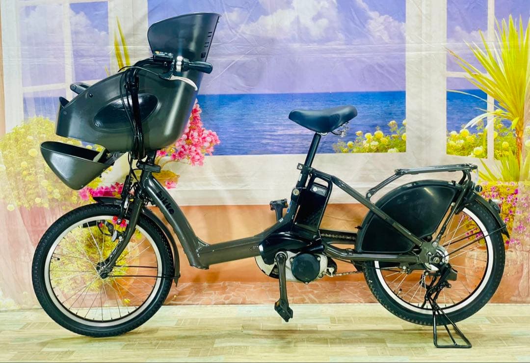 超人気！BIKKEビッケ12AH！⭐️子供乗せ電動アシスト自転車Y2727