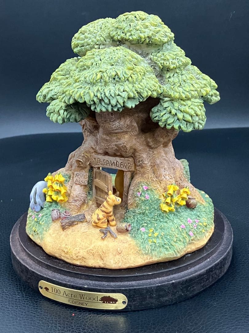 値下！くまのプーさん クラシックプー 100 Acre Wood 置き物 セット