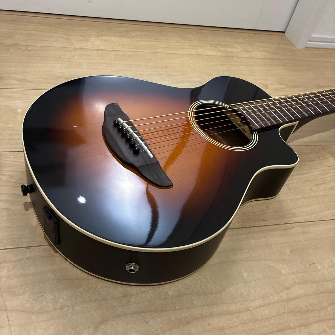 美品　ヤマハAPXT2 (OVS) ミニ・エレクトリックアコースティックギター