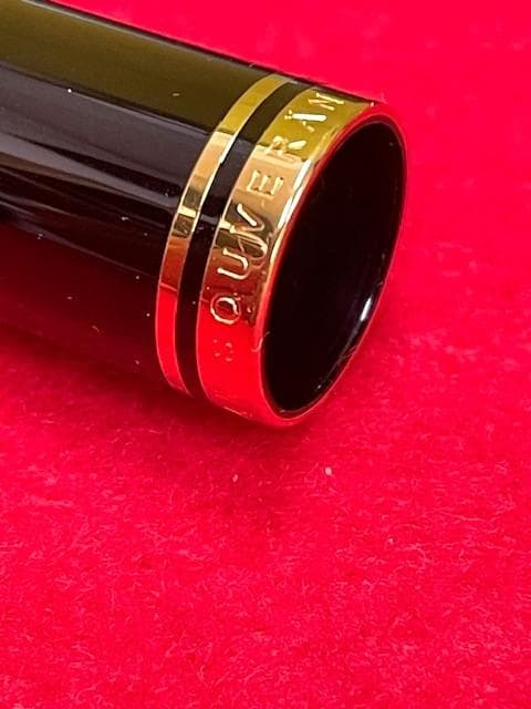 ほぼ未使用 ペリカンスーベレーンM800 グリーンストライプ EF 万年筆 即送