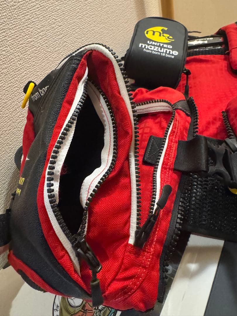 mazume ライフジャケット レッド