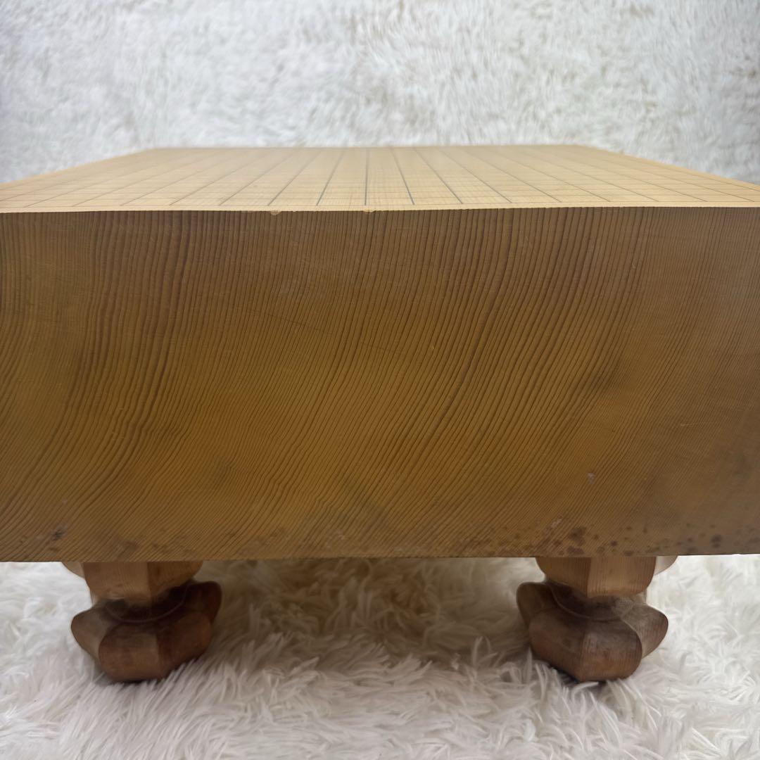 天地柾　囲碁盤 19路盤 碁石　蛤　雪印