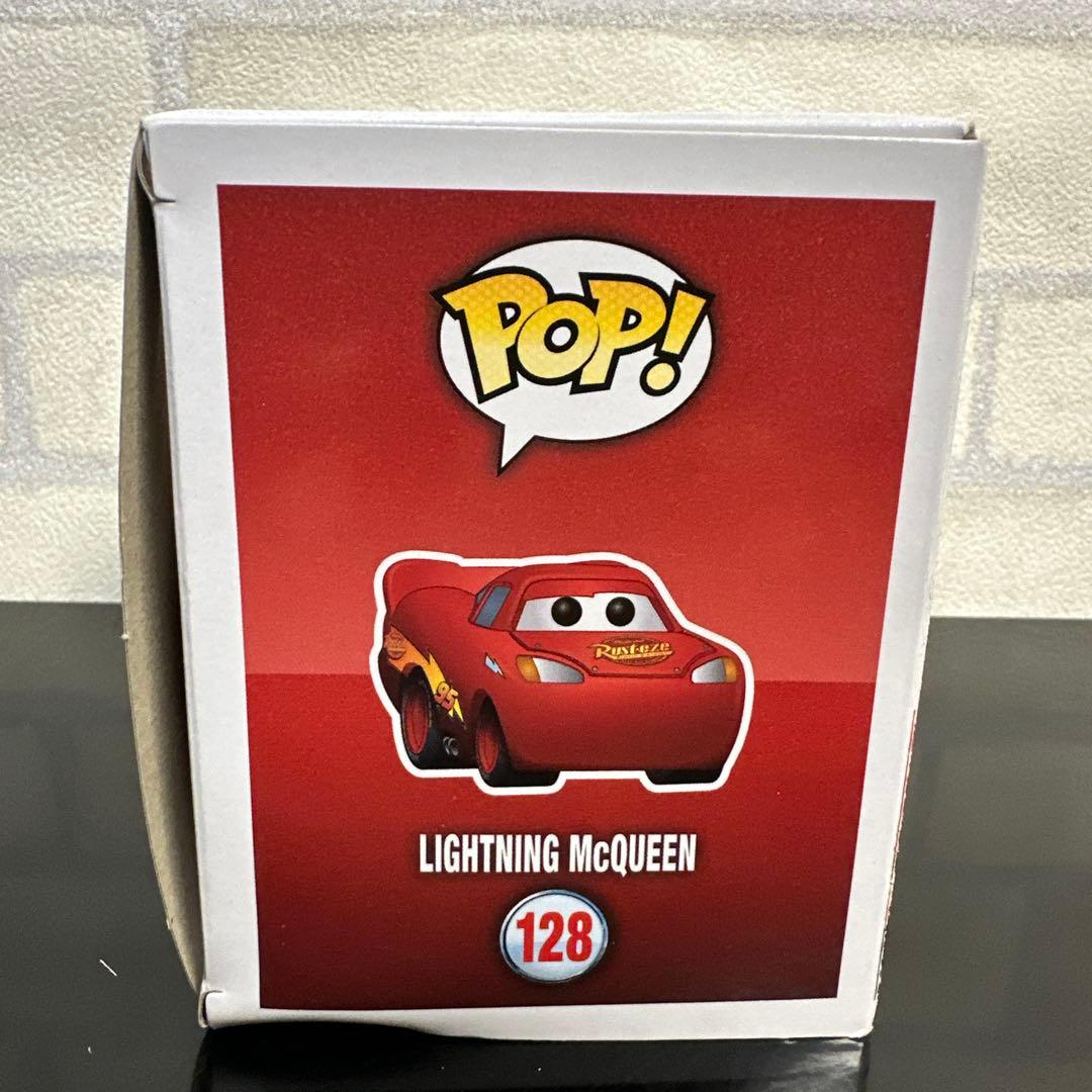 美品 FUNKO POP カーズ ライトニング マックイーン 128 希少 レア