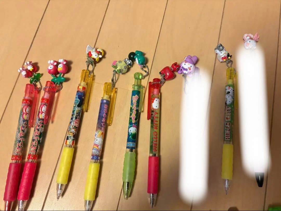 ご当地キティ　ハローキティ シャープペンシル　ボールペン　21本セット