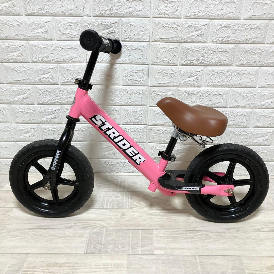 別サドル付き　美品　ストライダー　スポーツ　12インチ　ピンク