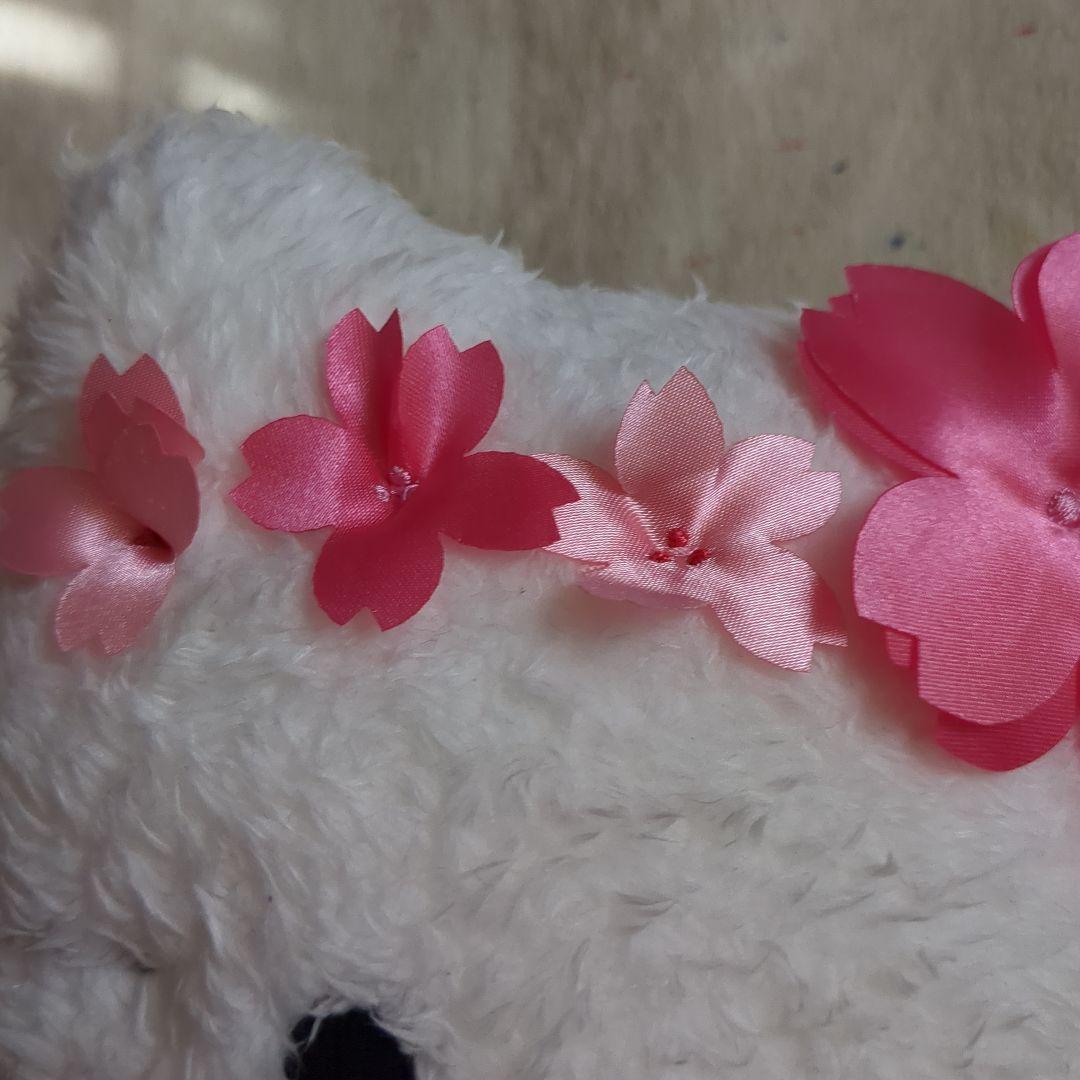 キティちゃんのぬいぐるみ　桜　さくら
