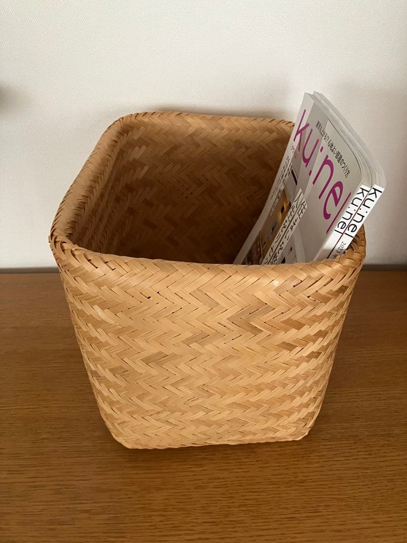 稀少　廃盤　ヨーガンレール　ババグーリ　Babaghuri 竹籠