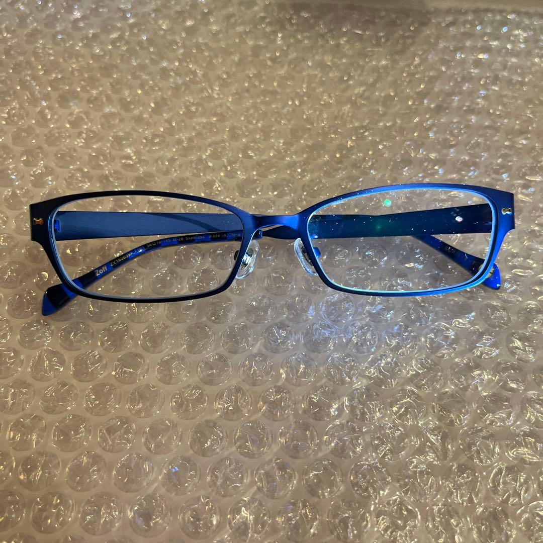 名探偵コナン　工藤新一　Zoff コラボメガネ