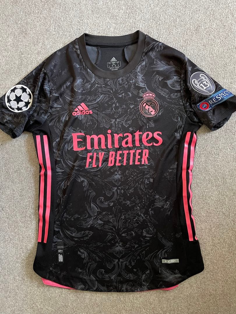 adidas レアル・マドリード　アウェイユニフォーム　CL仕様