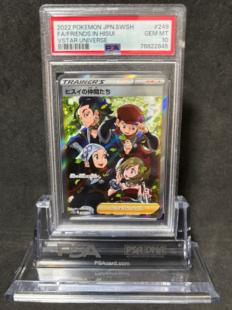 psa10 ヒスイの仲間たち SR S12a VSTARユニバース