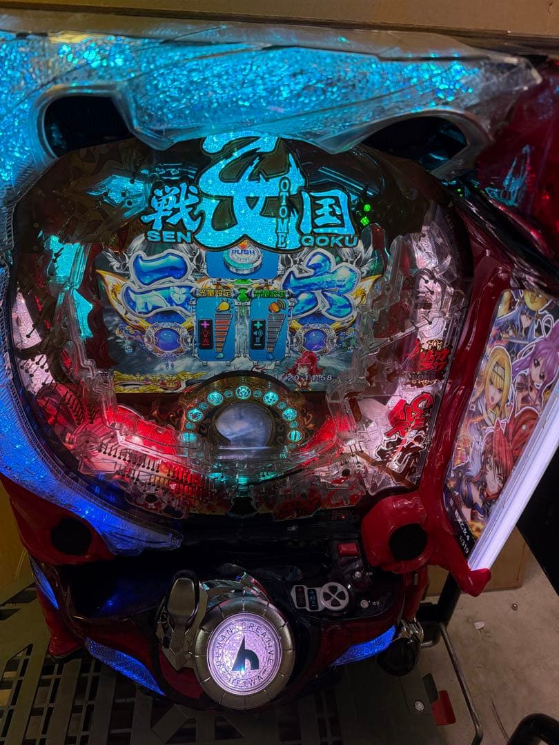 【2月1日までニックン様お取り置き】 戦国乙女 花　パチンコ実機