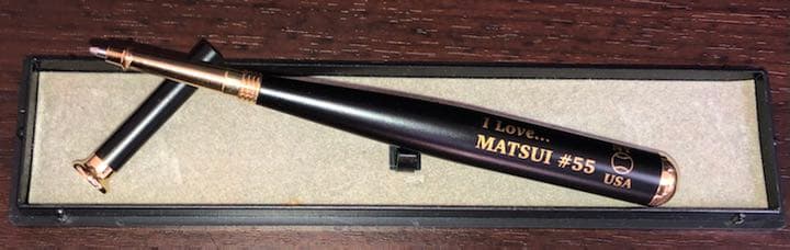 週末特価:読売ジャイアンツグッズ4枚と、ヤンキース松井さんのボールペン