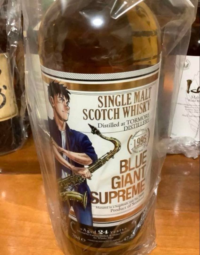 ブルージャイアント　トーモア　1995　218本　限定　激レア　ウイスキー