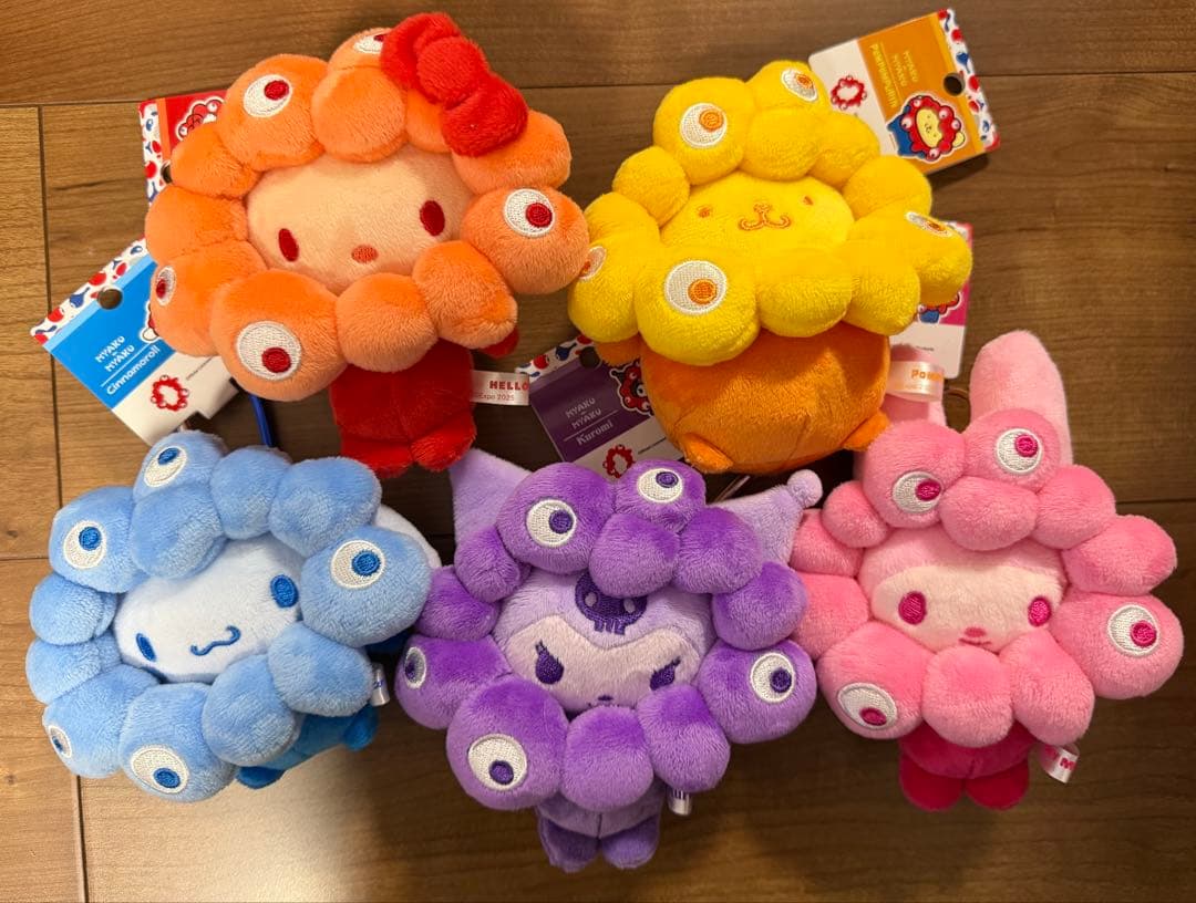 推しカラーBC サンリオミャクミャク 5種類セット 新品