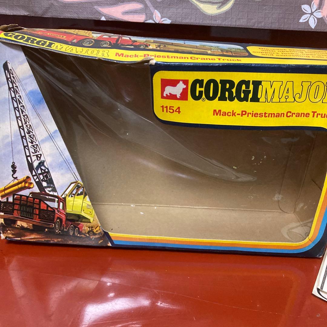 ミニカー Corgi Mack-Priestman Crane Truck 1154