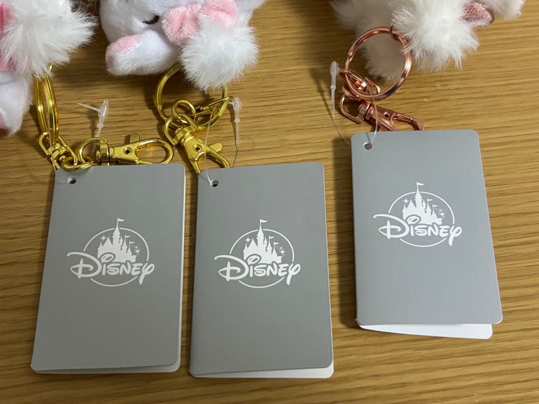 おしゃれキャット　マリー　ぬいぐるみ　キーチェーン　5点　ディズニーストア　#1