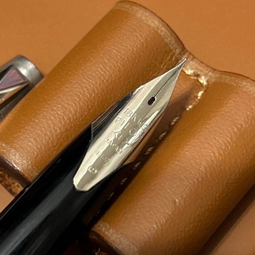 PILOT 万年筆 ELITE スターリングシルバー F 細字