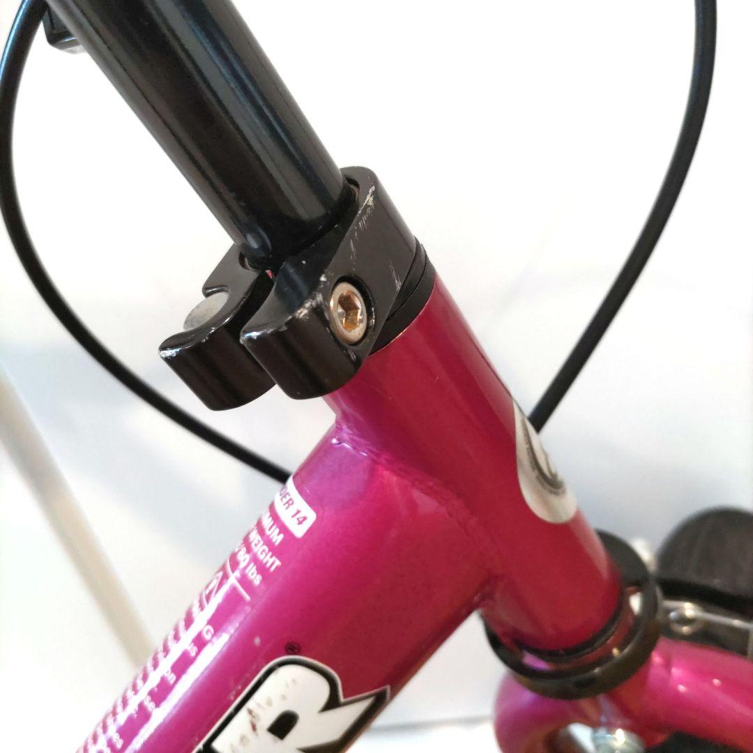 ストライダー 14X　ピンク　★キックスタンド、バルブアダプター付き★