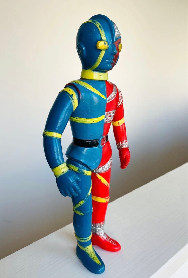 【当時物】キカイダー パチ 無版権 ソフビ スタンダードサイズ 28cm