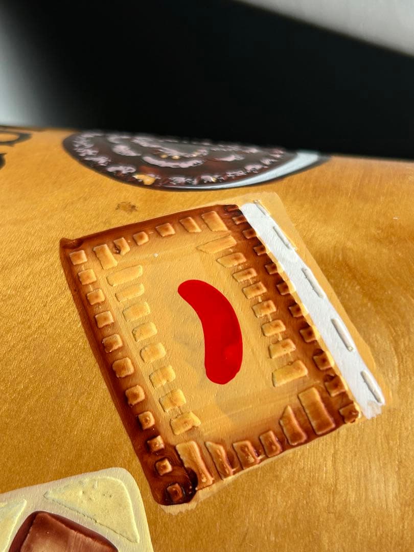 ヴィンテージ　木製クッキージャー　ビスケット　アンティーク　古道具　USA