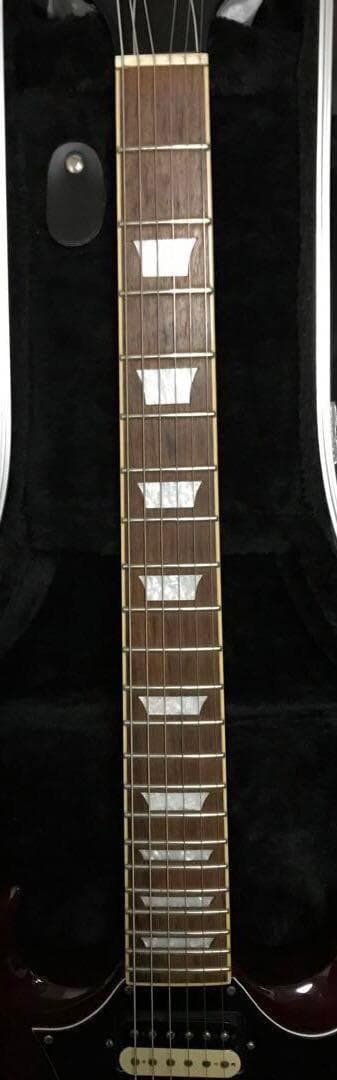 Edwards E-SG ギター (ハードケース付、送料込)