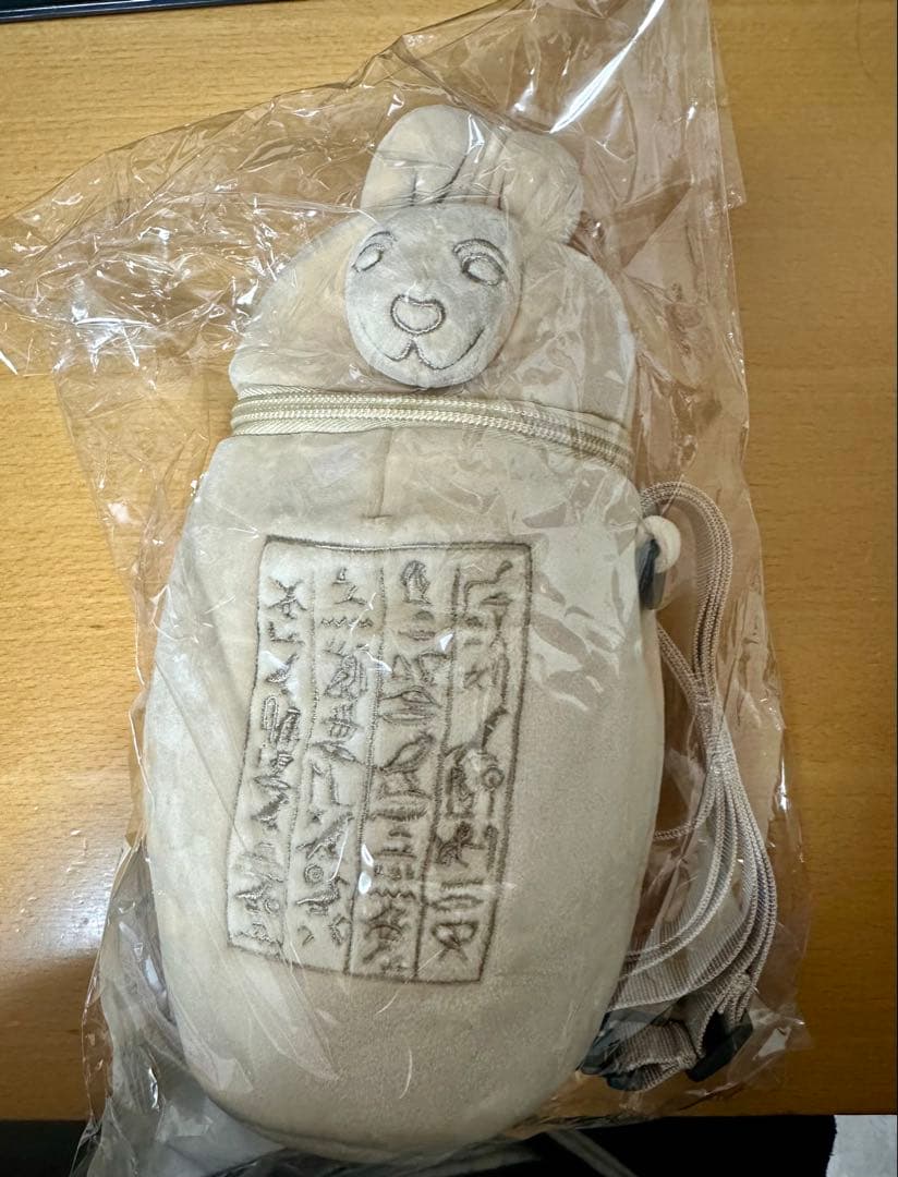 カノプス壺　ショルダーバッグ　古代エジプト展　公式グッズ