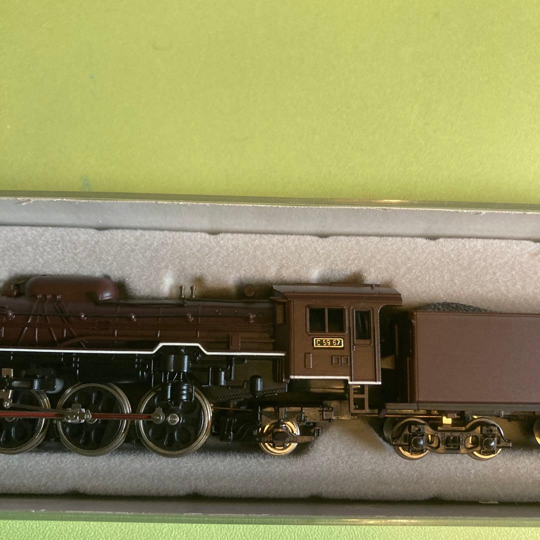 A9607 C59 67号機 ブラウン(マイクロエース) 広島機関区