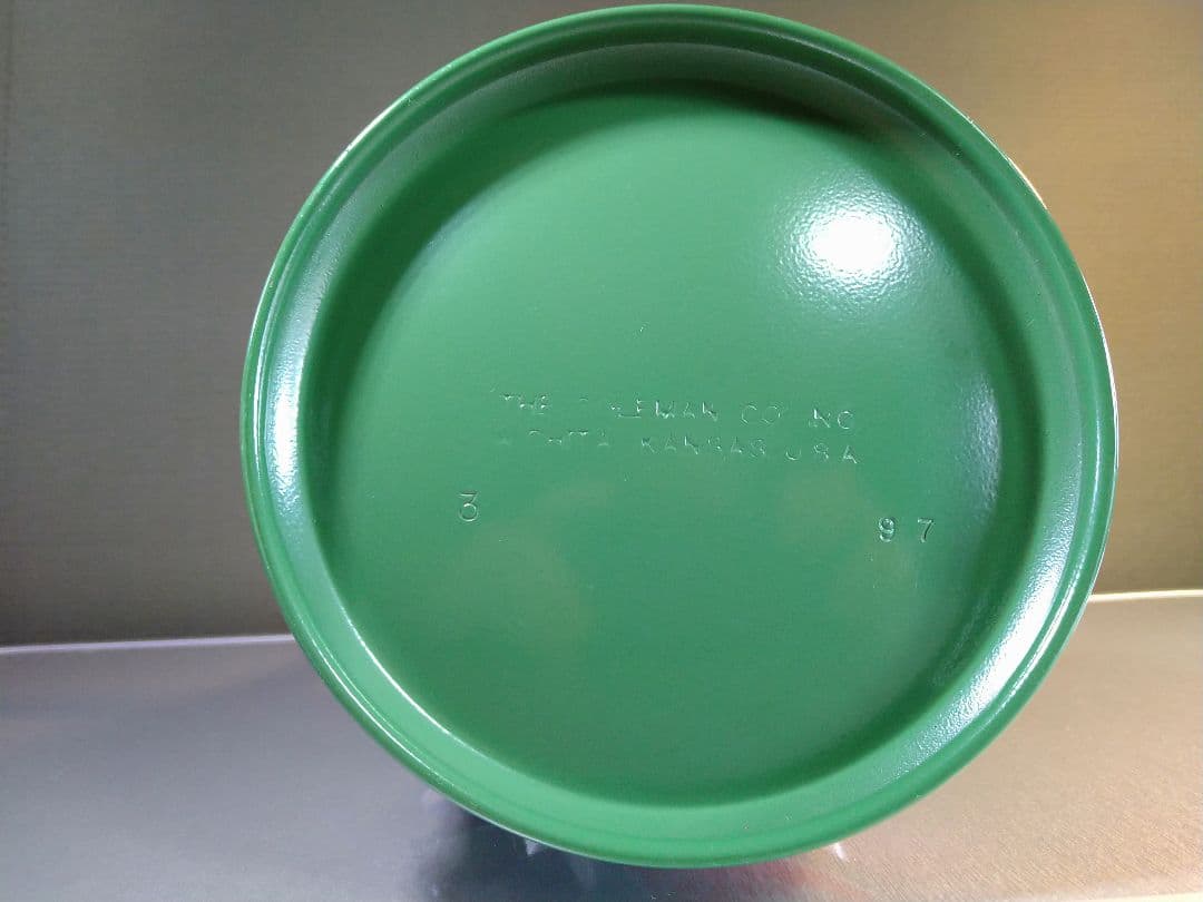 廃盤美品！コールマン　２８５-７４９J　デラックスランタン　人気のアマガエル色！