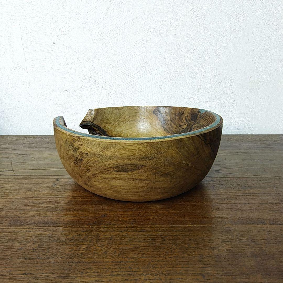 【Black Walnut× Epoxy Resin】木製 ボウル 作家もの
