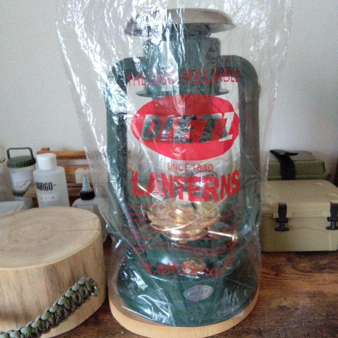 DIETZ 90デイツ　ウォーマーランタン 未使用　緑　替芯2本　江戸川屋ランプ