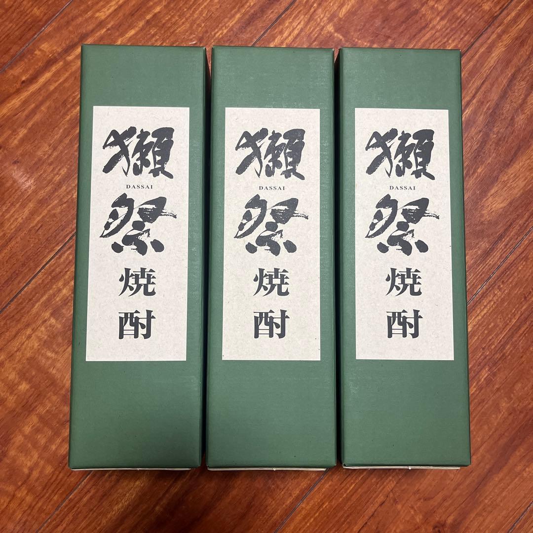 獺祭　焼酎　720ml ３本