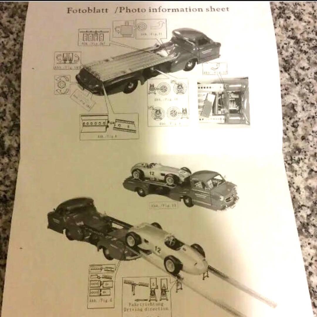 メルセデス ベンツ 1954 Renntransporter ミニカー