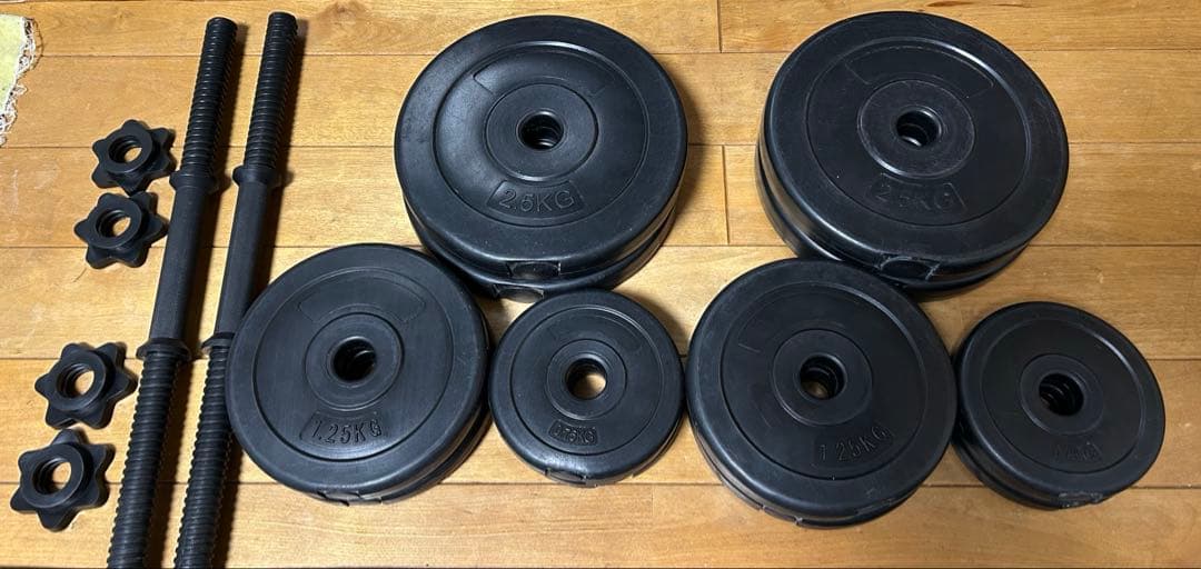 ダンベル 筋トレ 2.5kg 1.25kg 0.75kg 2個