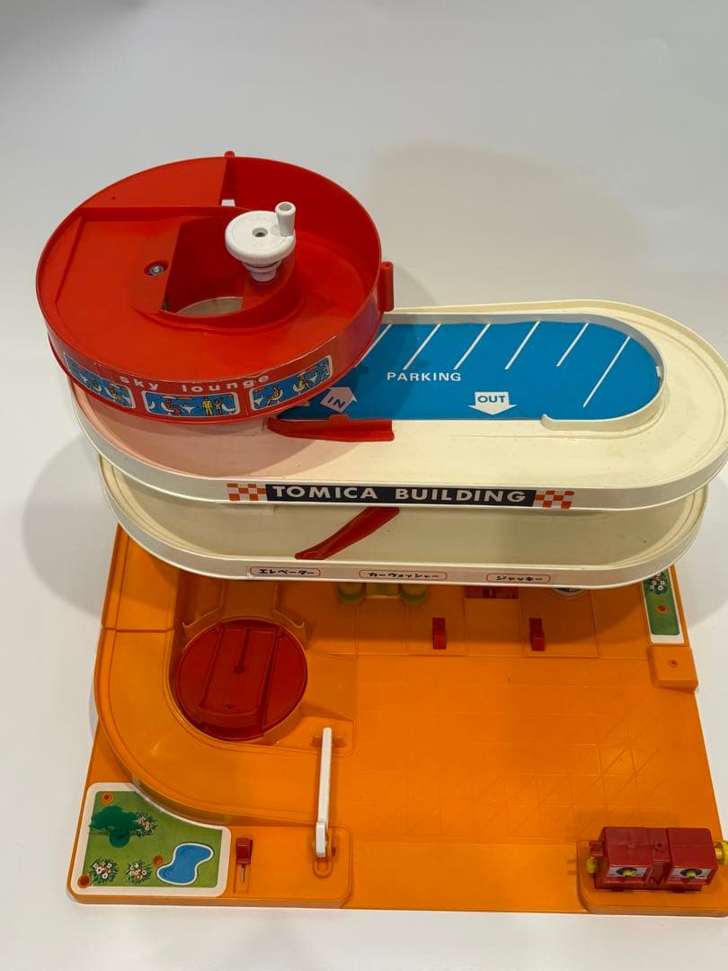 博物館級　1971年製　初代トミカビル　当時物