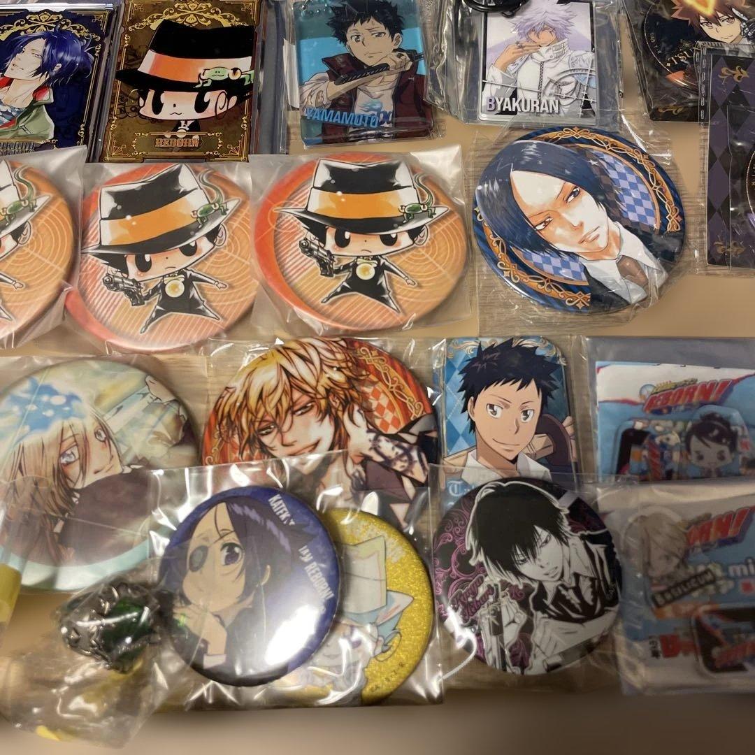 公*o様 【リボーン】缶バッジ・アクリル系・紙類まとめて売り