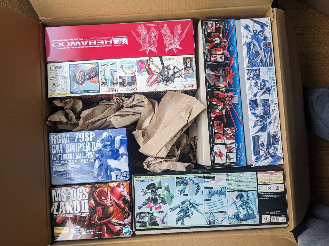 ガンプラ　まとめ売り　HG　MG　７点