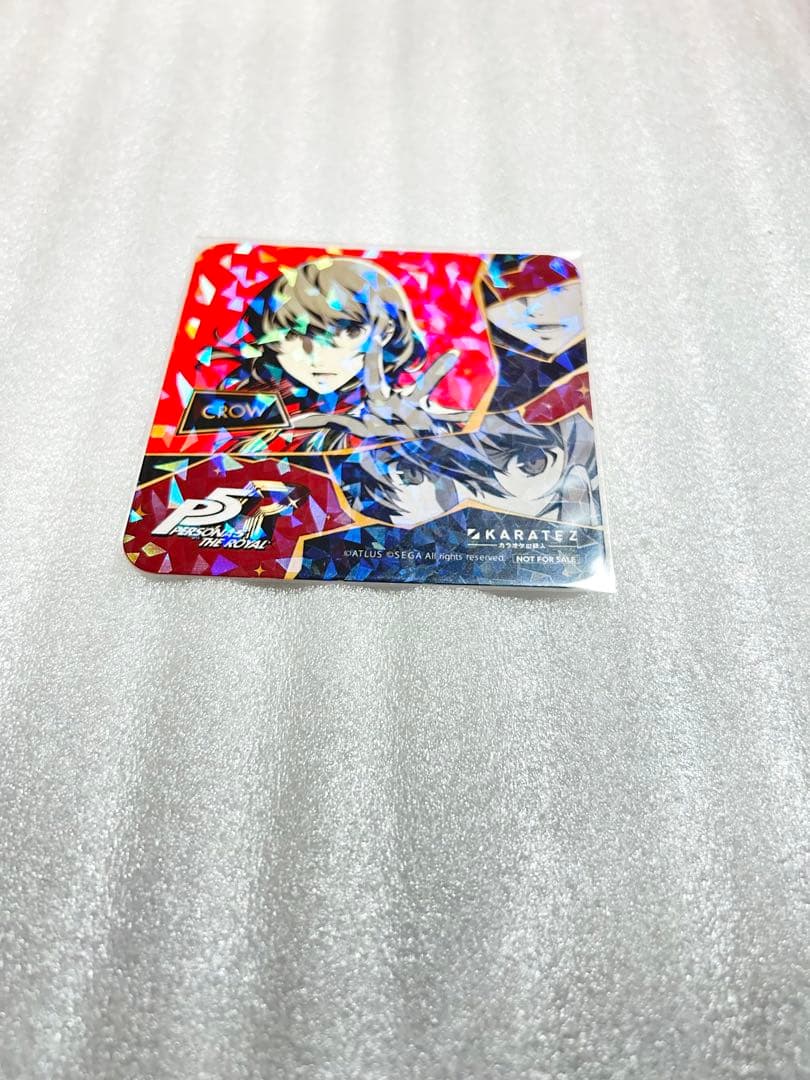 ペルソナ5 カラオケの鉄人　カラ鉄コースター　ホロ　明智吾郎