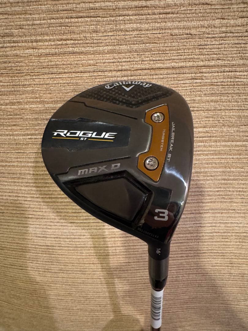 ラウンド未使用 ローグST マックスD 3W テンセイホワイト60S