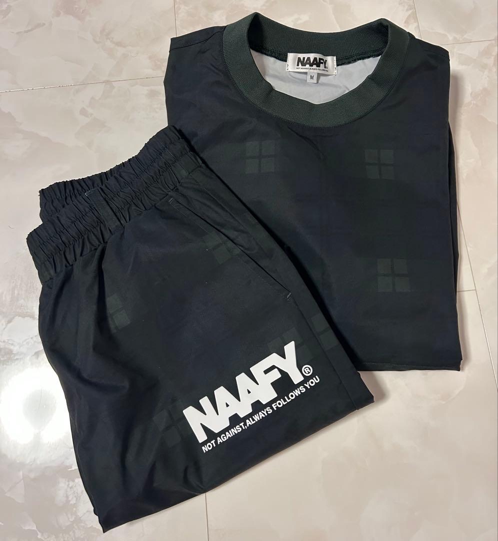 NAAFY ナーフィー　ゴルフウェア　M セットアップ　ブラックウォッチ