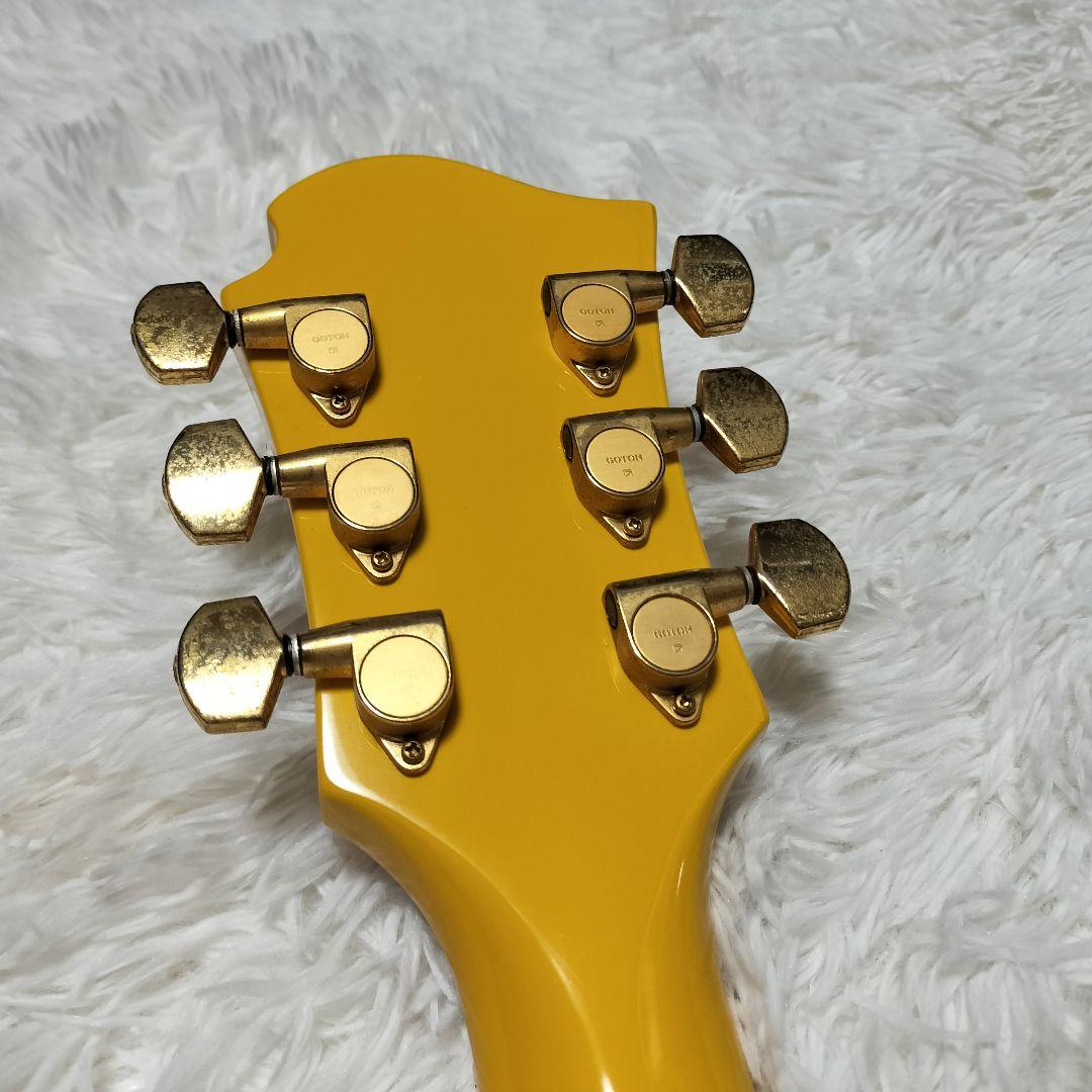 ギター BURNY MG-145S HY YELLOW HEART