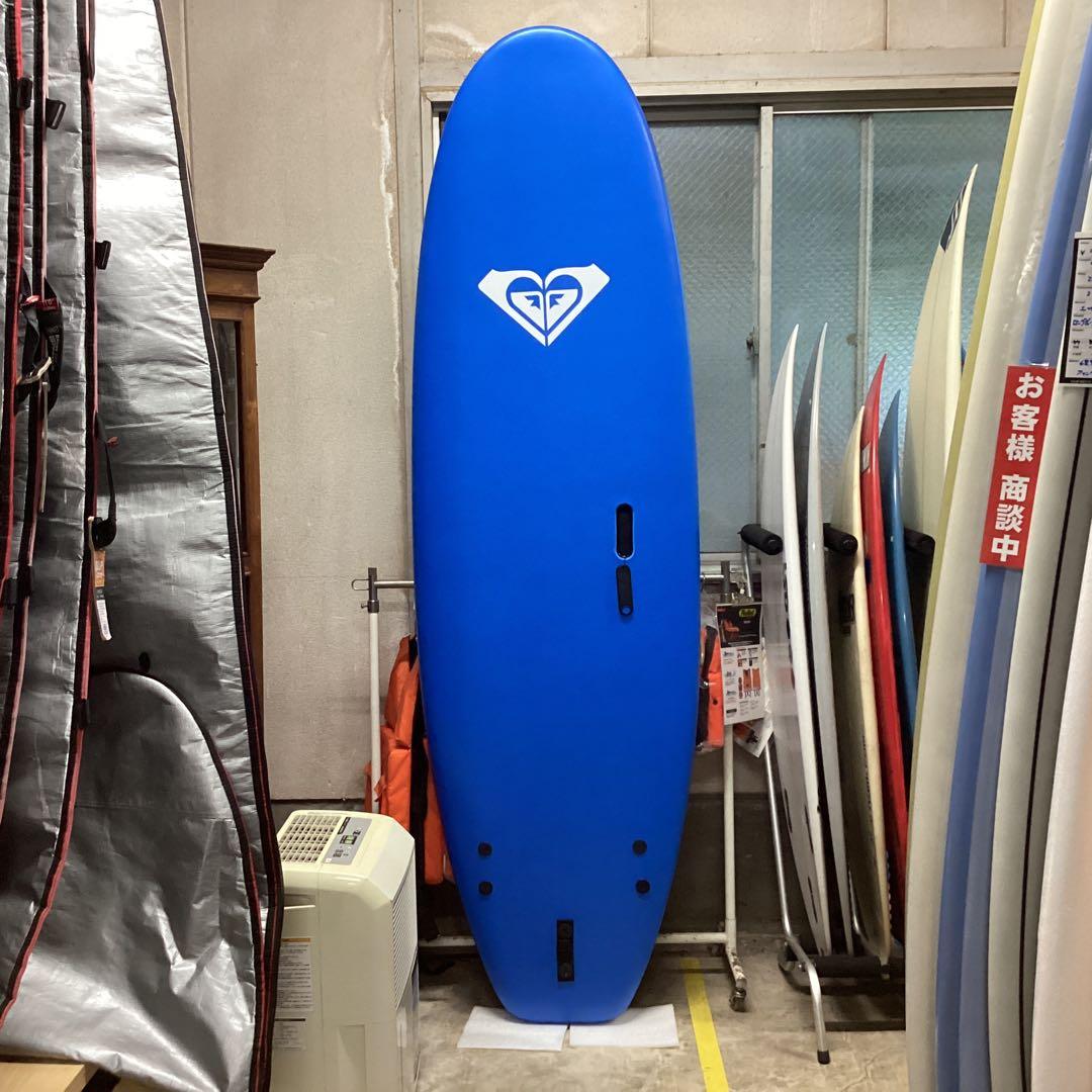 新品激安ROXYソフトボード7'6ft(229cm)大村奈央さんも愛用フィン付