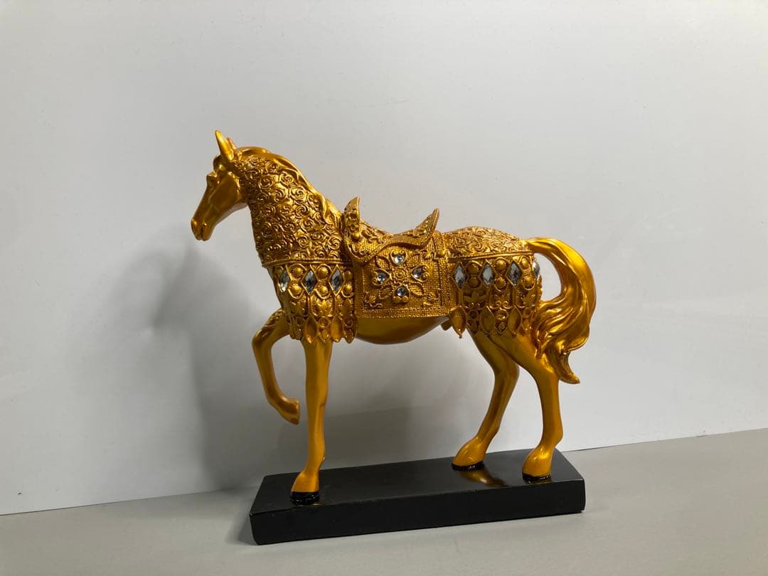 [未使用] 馬 置物 アンティーク 美術品 アート オブジェ