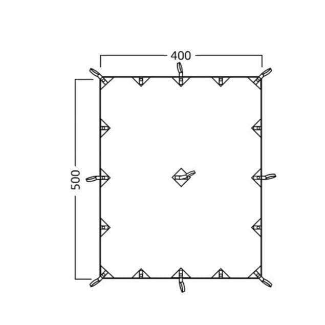 【新品】ノルディスク カーリ20 タープ ブラック Nordisk KARI