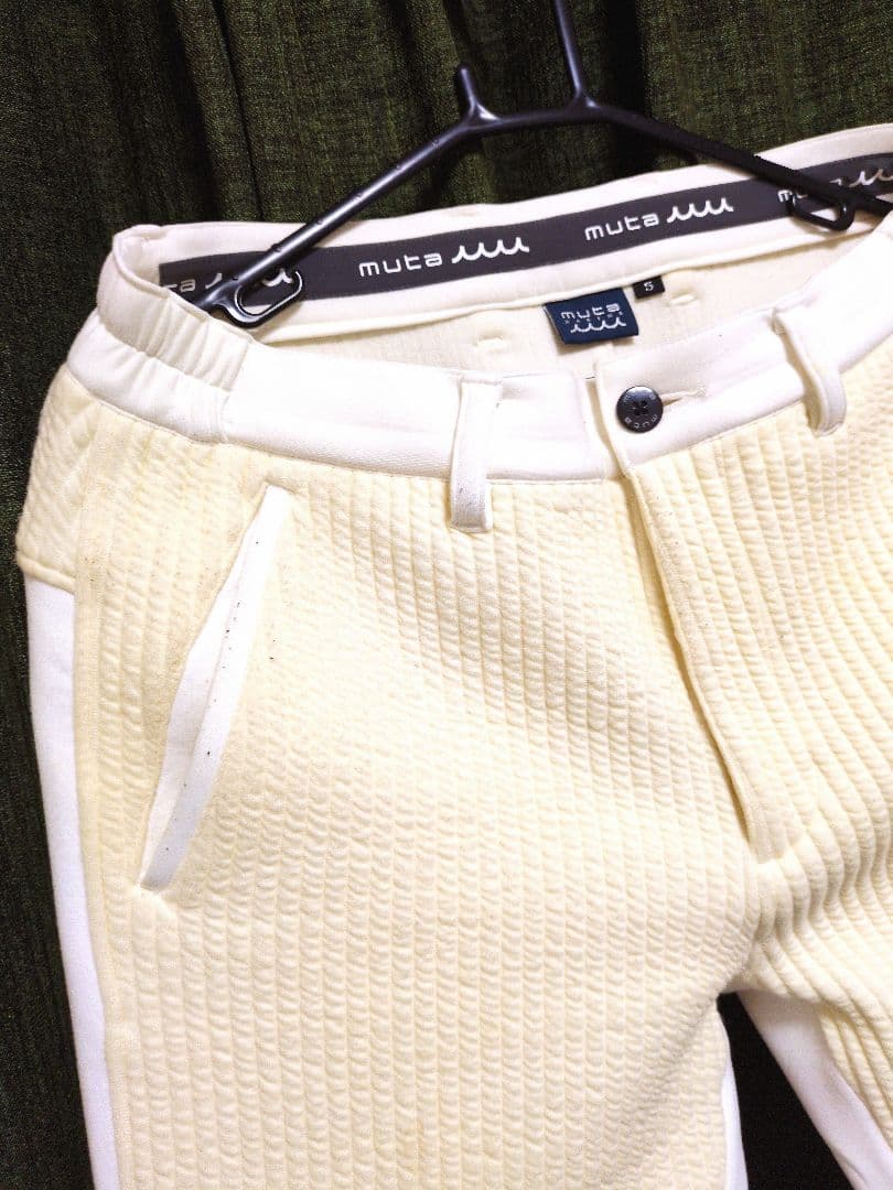 【ICHIRO】ムータマリンゴルフ　ストレッチ　切替しパンツ　サイズ5