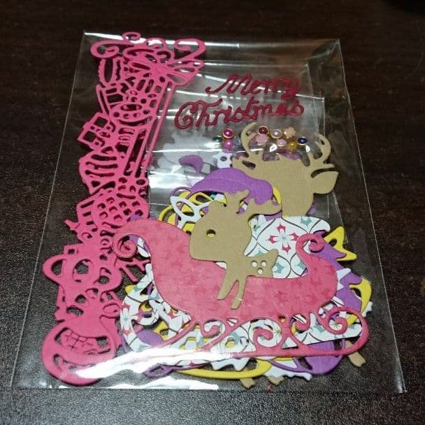 アルバム素材① クリスマス 冬 アルバム カード