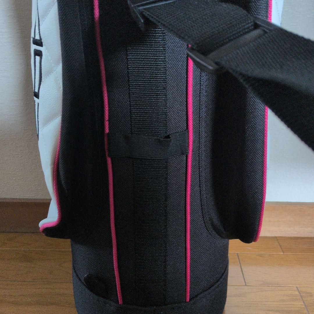 最終値下げ　Cobra キャディバッグ ブラック/ホワイト/ピンク