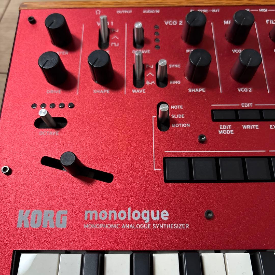 【最終価格】【レア】KORG monologue アナログシンセサイザー 25鍵