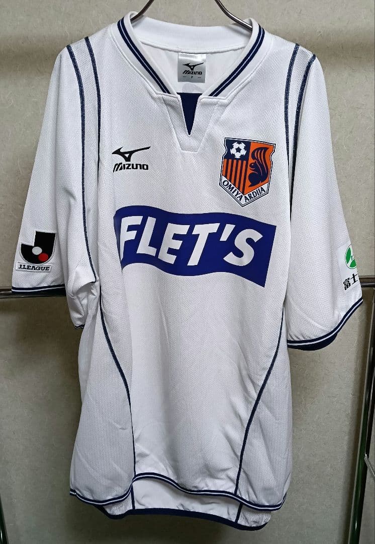 【極美品／希少】ミズノ 大宮アルディージャ 04-05ユニフォーム アウェイ／F