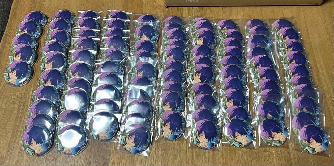 仙石忍 赤面 缶バッジ 95個