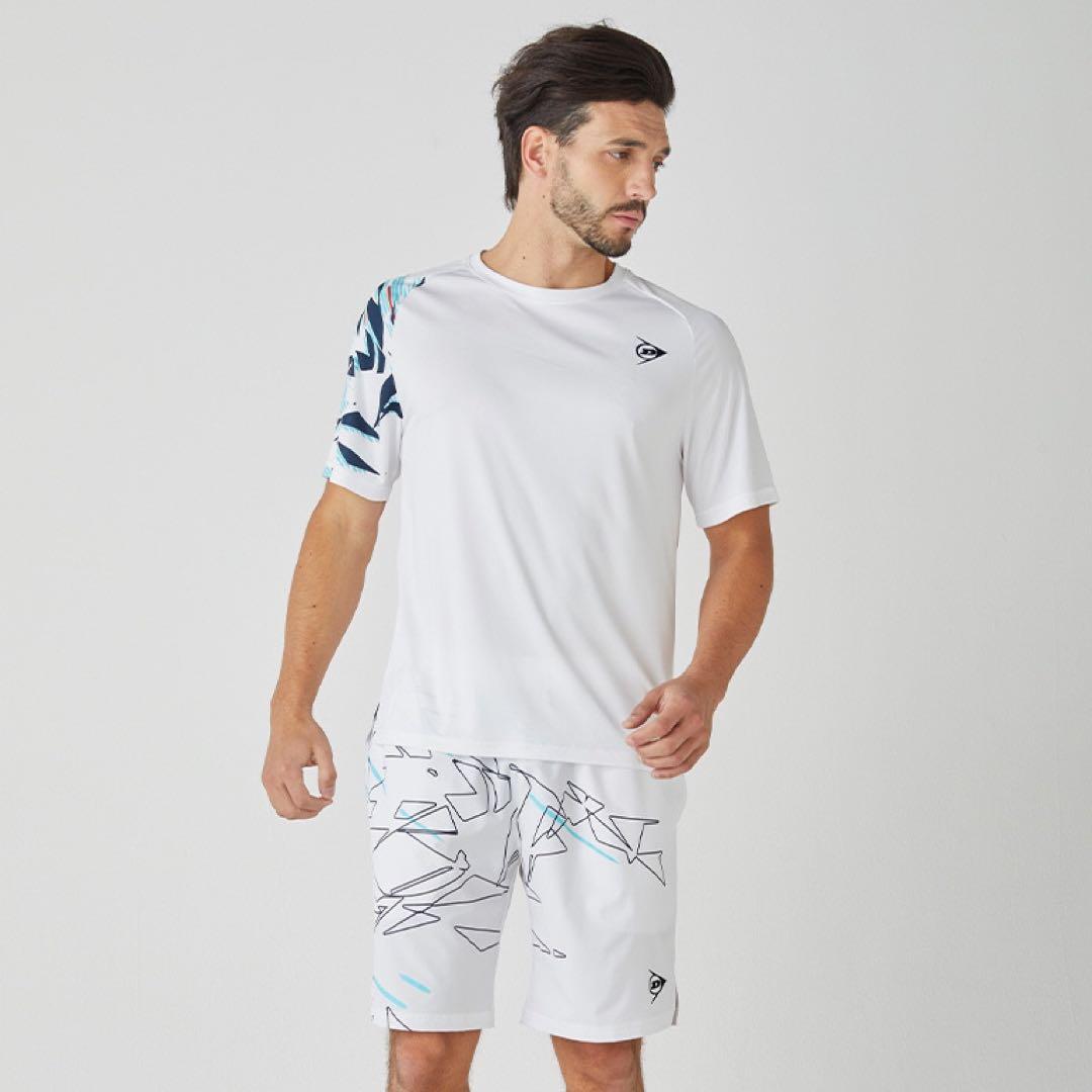 DUNLOP ダンロップ テニス ショートパンツ DAS2191白 メンズM新品